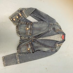 Blue Asphalt jean jacket worn once